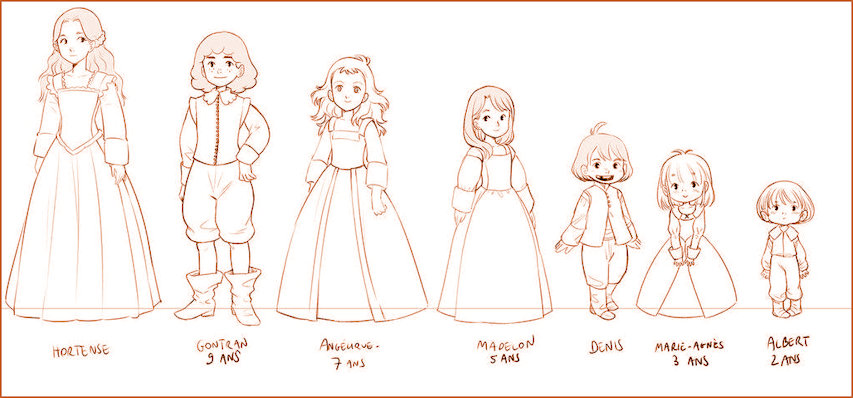The de sance children