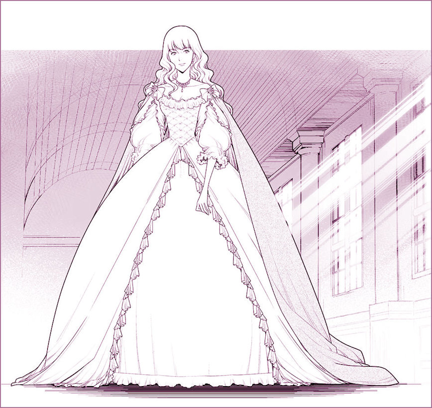 Angelique all grown up at Versailles