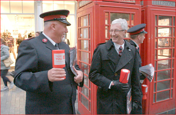 Paul o'Grady and the Sally Army