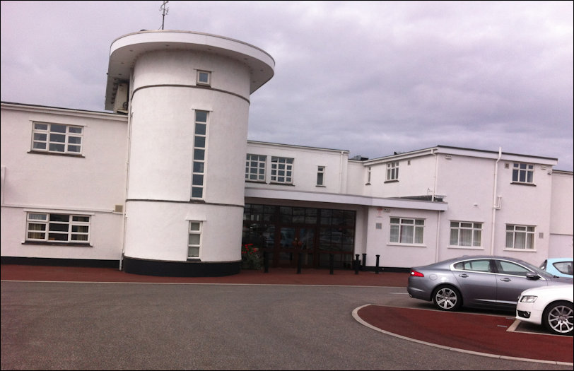 Front entrance to Royal Birkhall