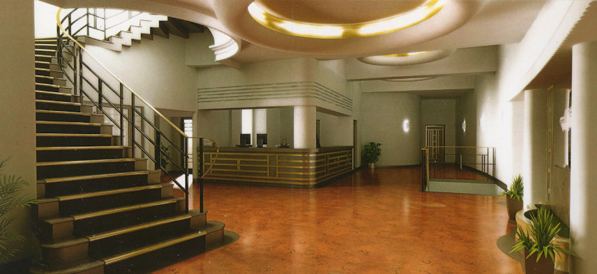 Ocean Hotel Invitation Lobby view