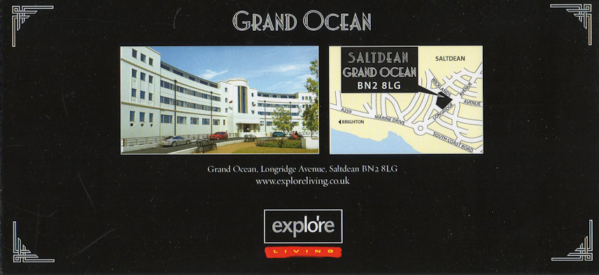 Ocean Hotel Invitation reverse