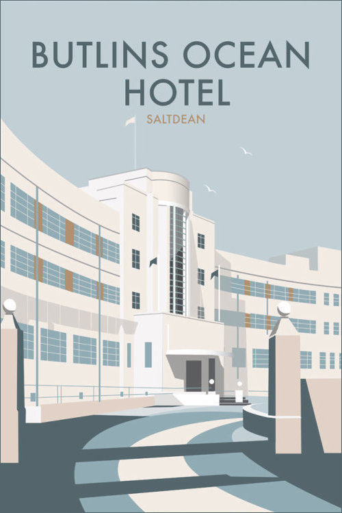 Ocean Hotel Artwork