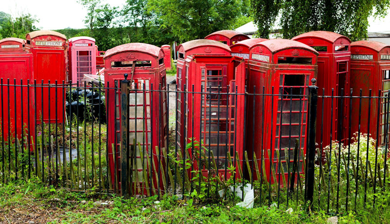 Kiosk graveyard