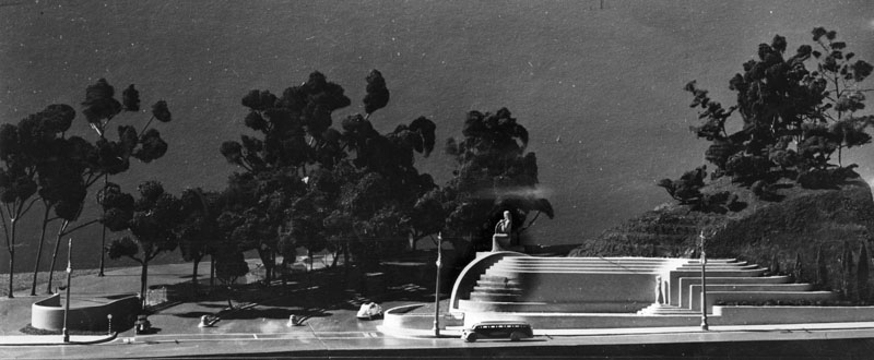 Entrance tpo the Hollywood Bowl Model