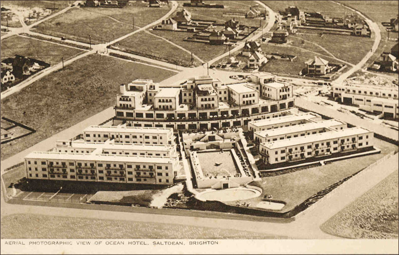 Ocean Hotel tariff postcard front
