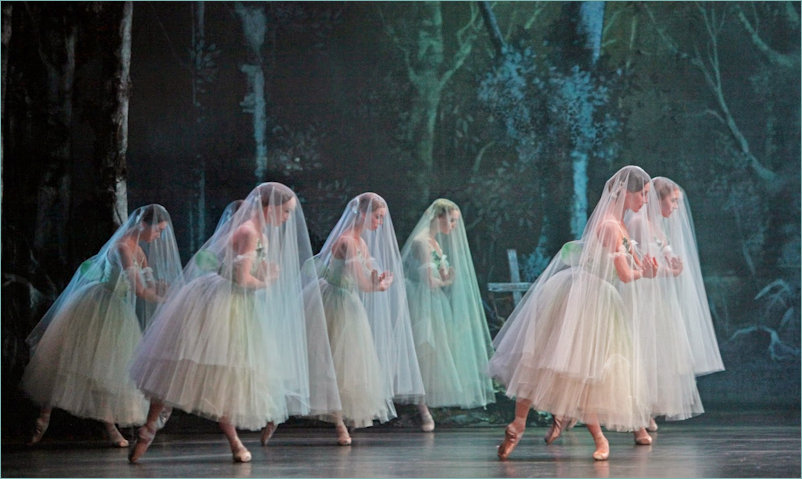 Giselle Corps de Ballet first appearance of the Willis