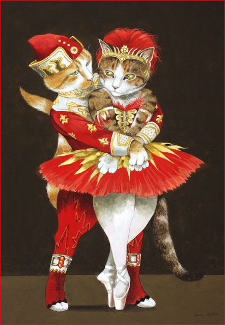 Cats as Ballerinas