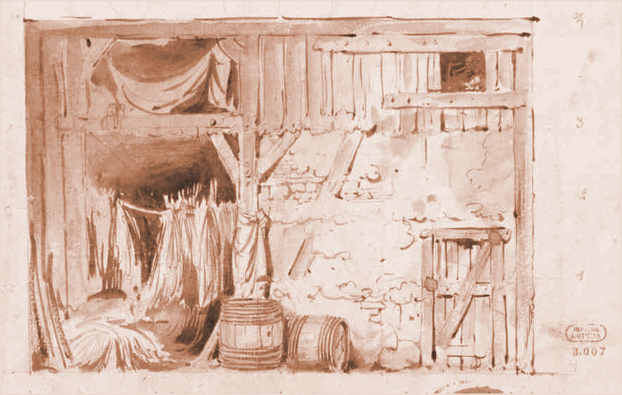 detail of the set design