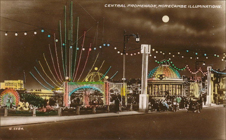 Central Promenade, Morecambe Illuminsations