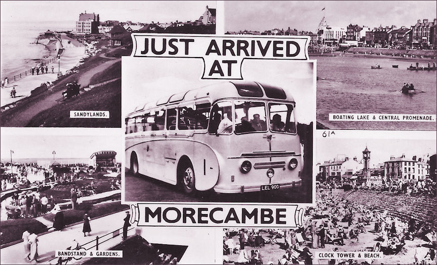 Just arrived at Morecambe