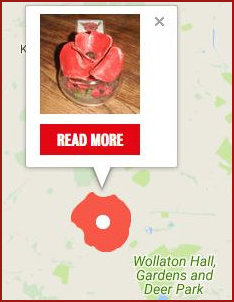 Map and Marysia's poppy identified