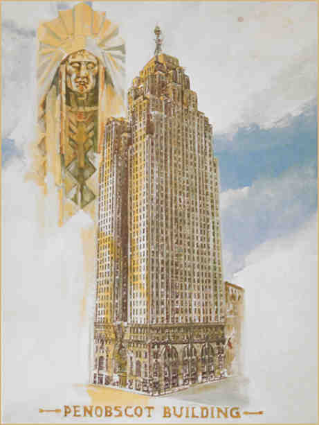Penobscot Building in Detroit