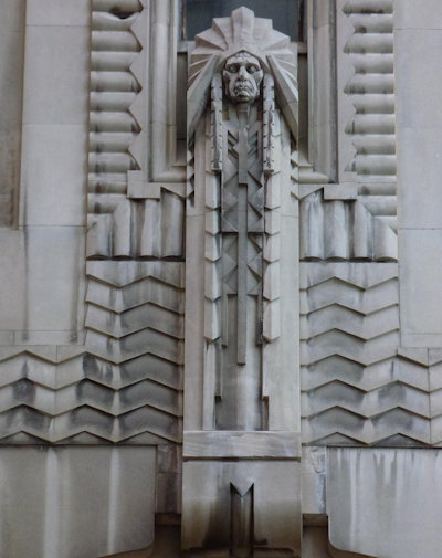 Penobscot detail Native NAI above entrance