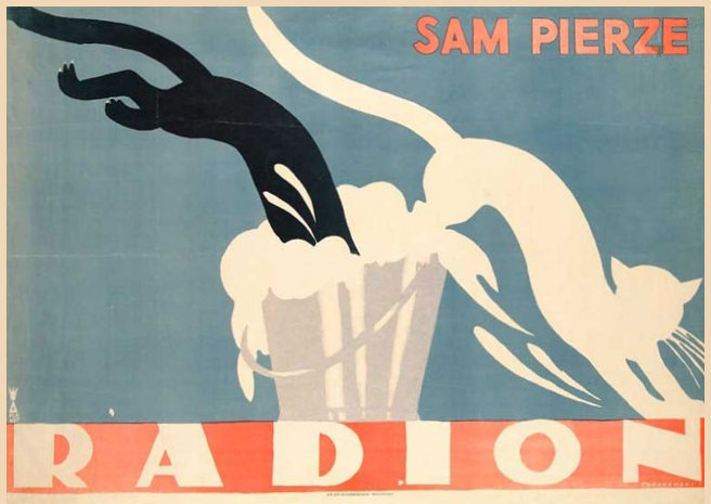 1930s washing powder by renowned artist Tadeusz Gronowski