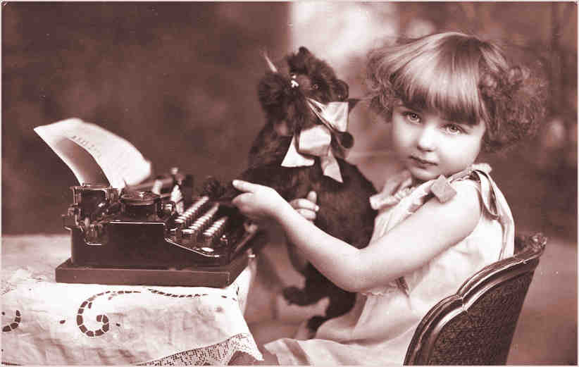 Writer in the making