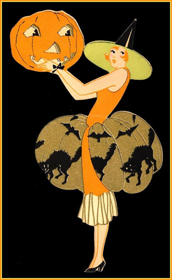 Art Deco Halloween fun