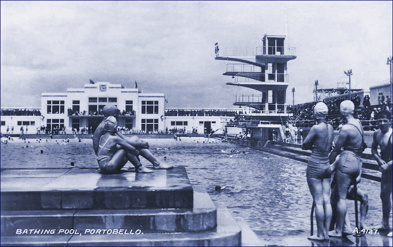 Diving Board at the Portobello Bathing Pool