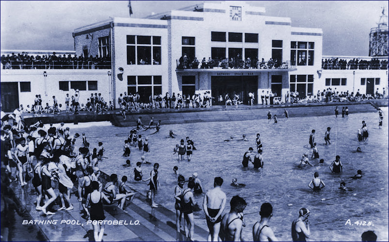 Swimming Pool and entrance facade