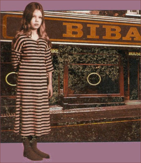 Kim Wilde as a Biba waif