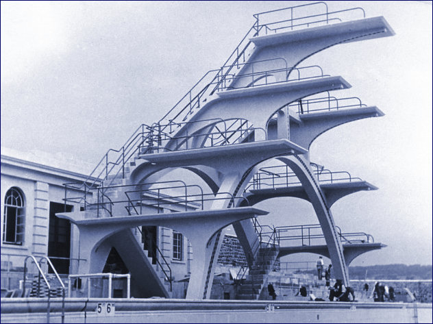 The Diving Board at Weston Super Mare