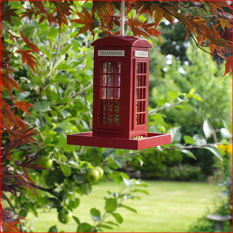 Bird Feeder in the shape of the Kiosk