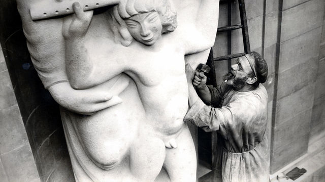 Gill carving BBC Prospero