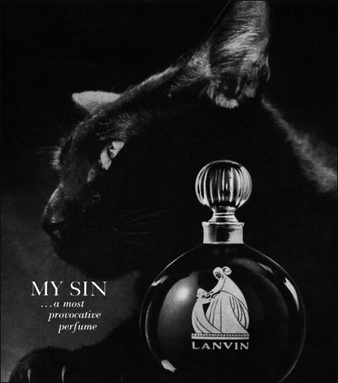 My sin using real blck cat