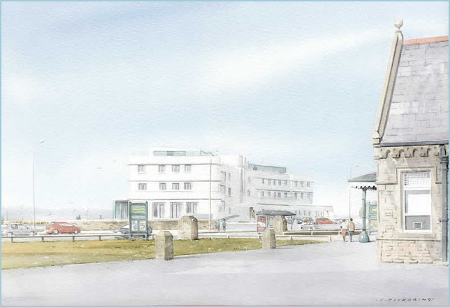 Water colour by Colin Pickering