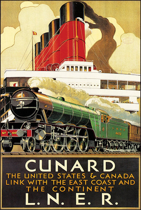 Unusual combination of Sea and Rail Travel together