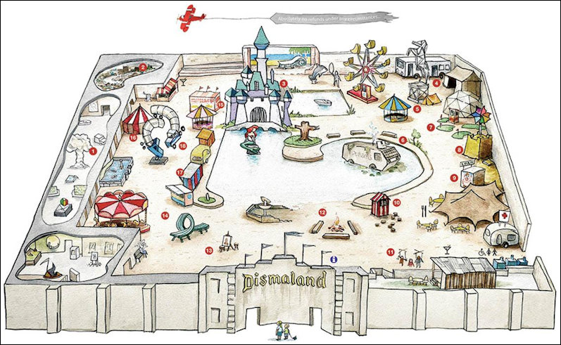 Dismaland Map