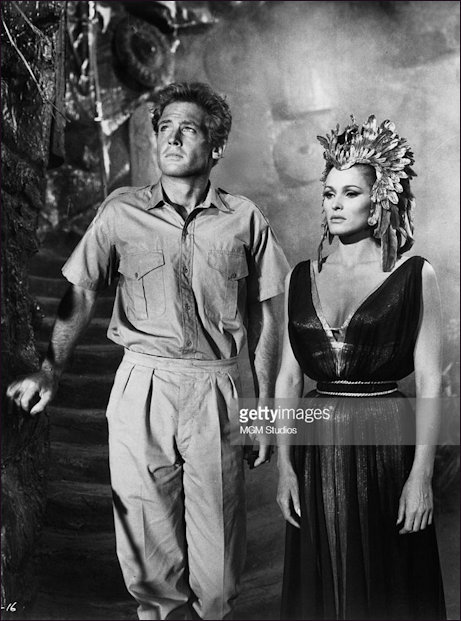 John Richardson and Ursula Andress