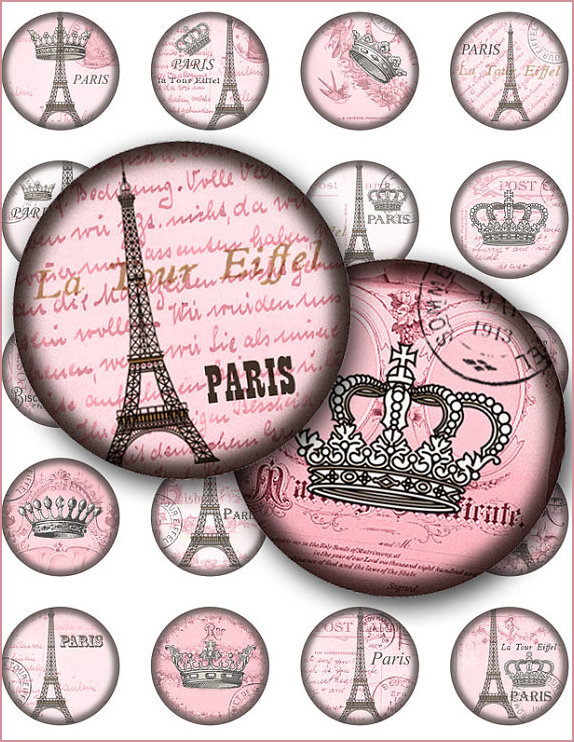 Eiffel Tower Bottle Tops