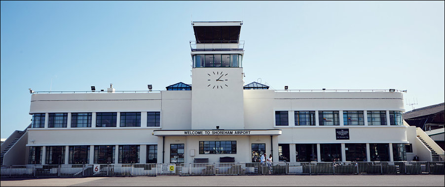 General rear view of Shoreham terminal