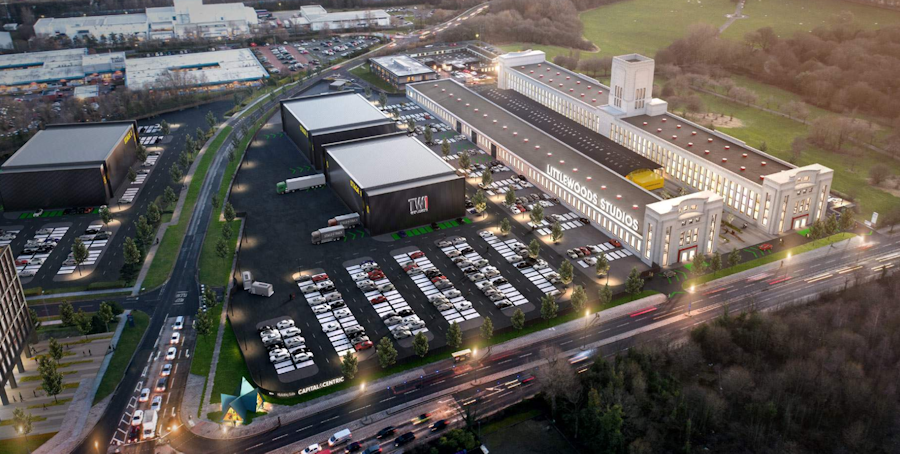 Envisaged view of the new Littlewoods Studios