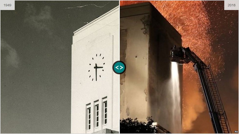 The Littlewoods Clock Now and Then