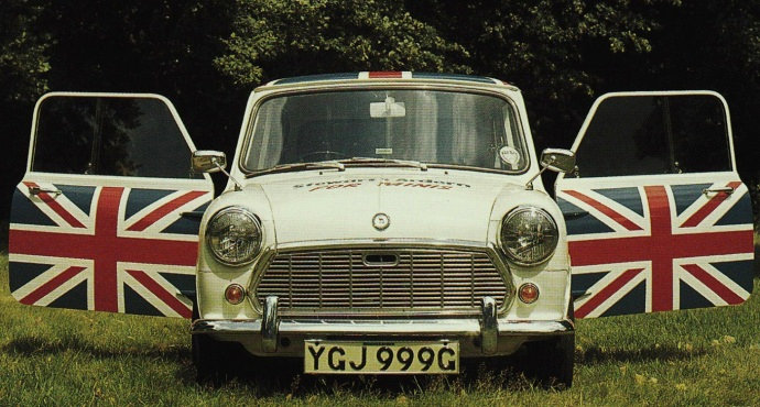 A bespoke Mini with UJ doors