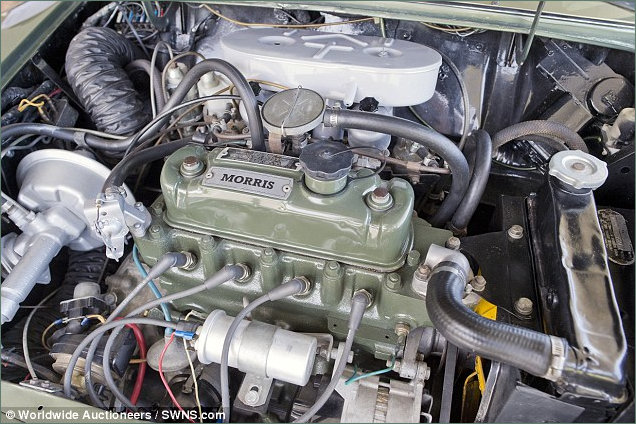 Engine in McCartney's Car