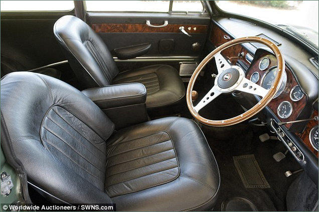 Interior of McCartney's Mini