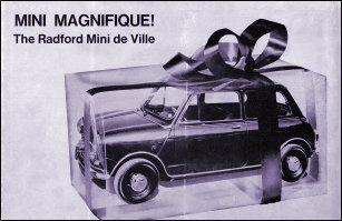 Gift wrapped Radford Mini