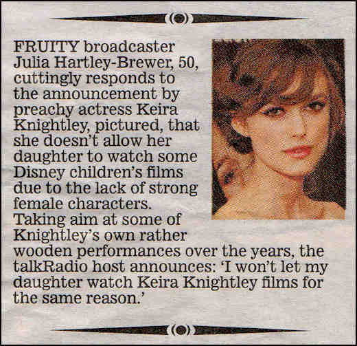 Keira Knightley the press fight back