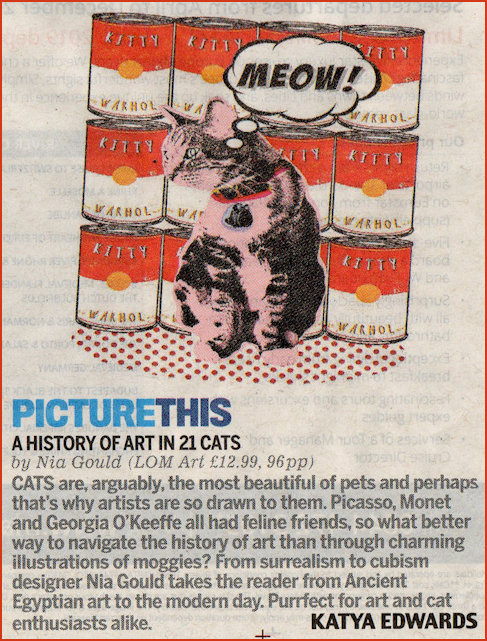 A History of Art in 21 Cats an illustrated guide 