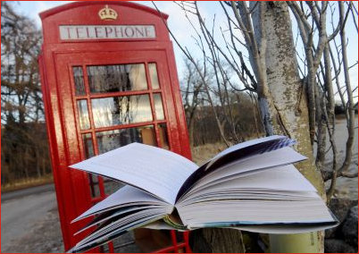 Red telephone kiost in Birkhall