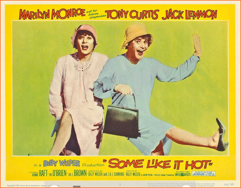 Curtis and Lemon  in Some Like it Hot
