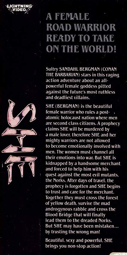 A female Road Warrior