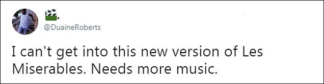 Les Miserable Tweet of Horror 3