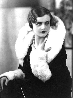 Clare Hollingworth dressed up