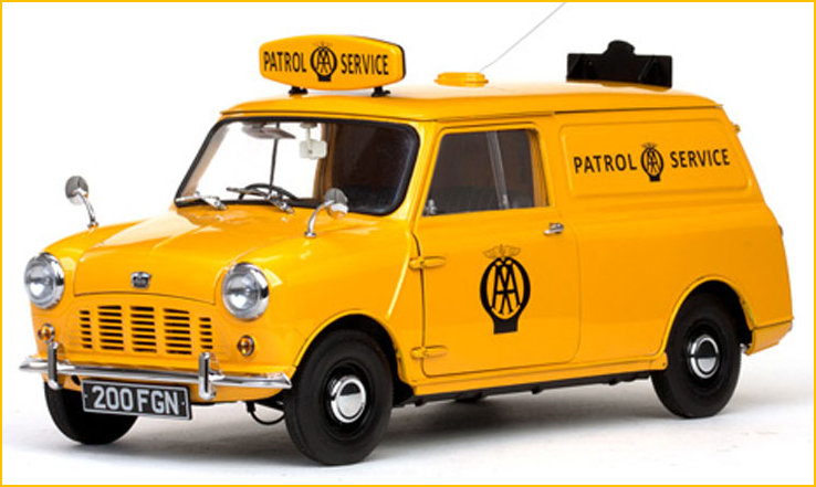 Die Cast version of AA Van