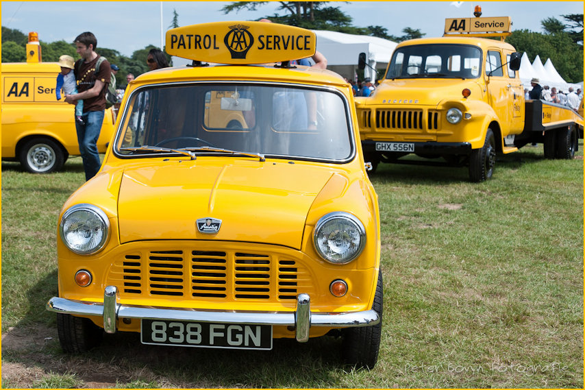 1960s AA Rescue Van at Car Rally