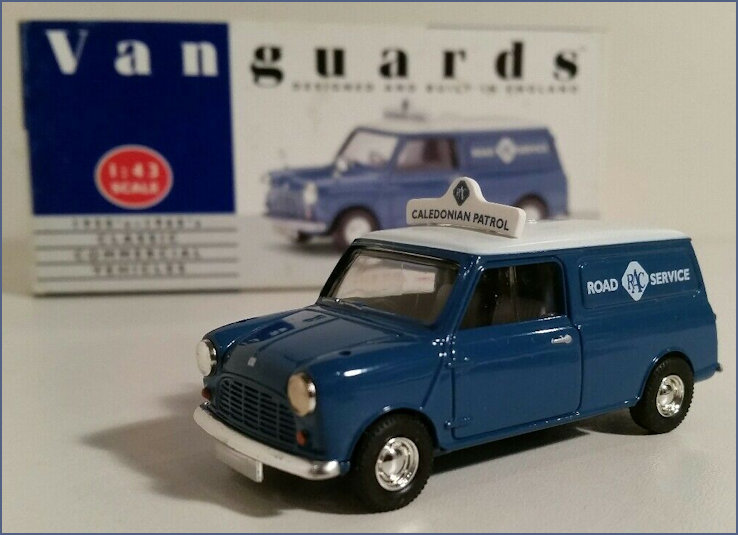 The Vanguard RAC van Caledonian